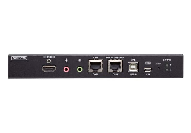 1-Local / Remote Shared Access Single Port 4K HDMI KVM over IP Switch