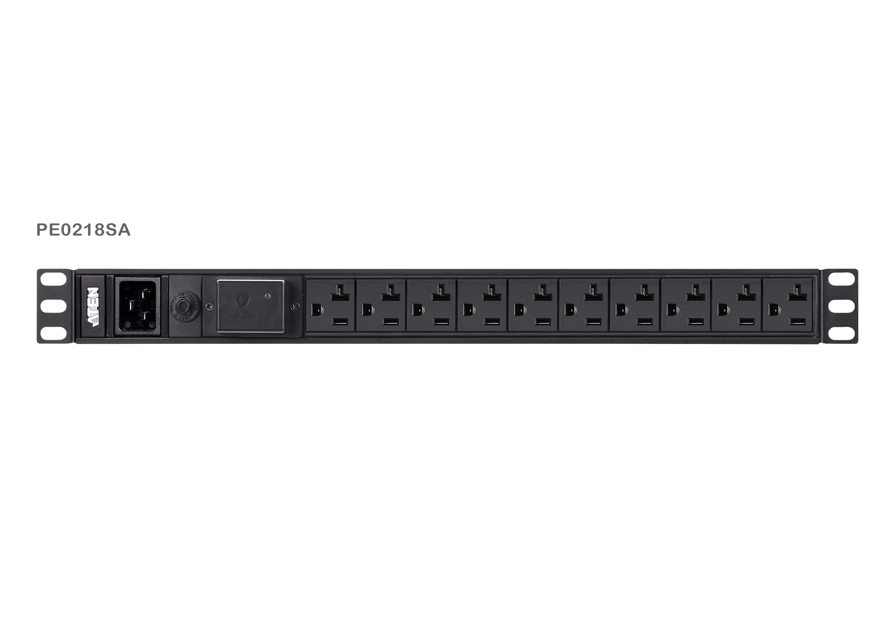 1U Basic PDU with Surge Protection — изглед 3