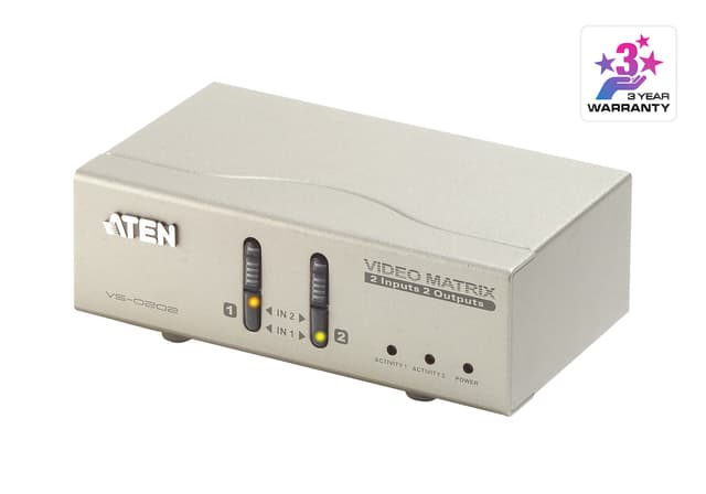 2x2 VGA/Audio Matrix Switch