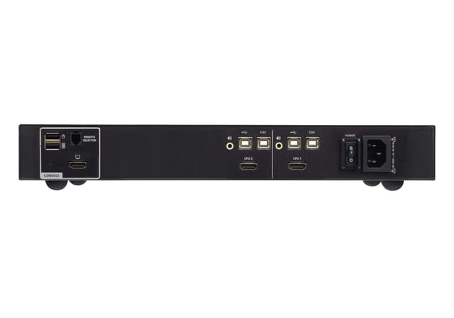 2-Port USB HDMI Secure KVM Switch with CAC (PSD PP v4.0 Compliant)