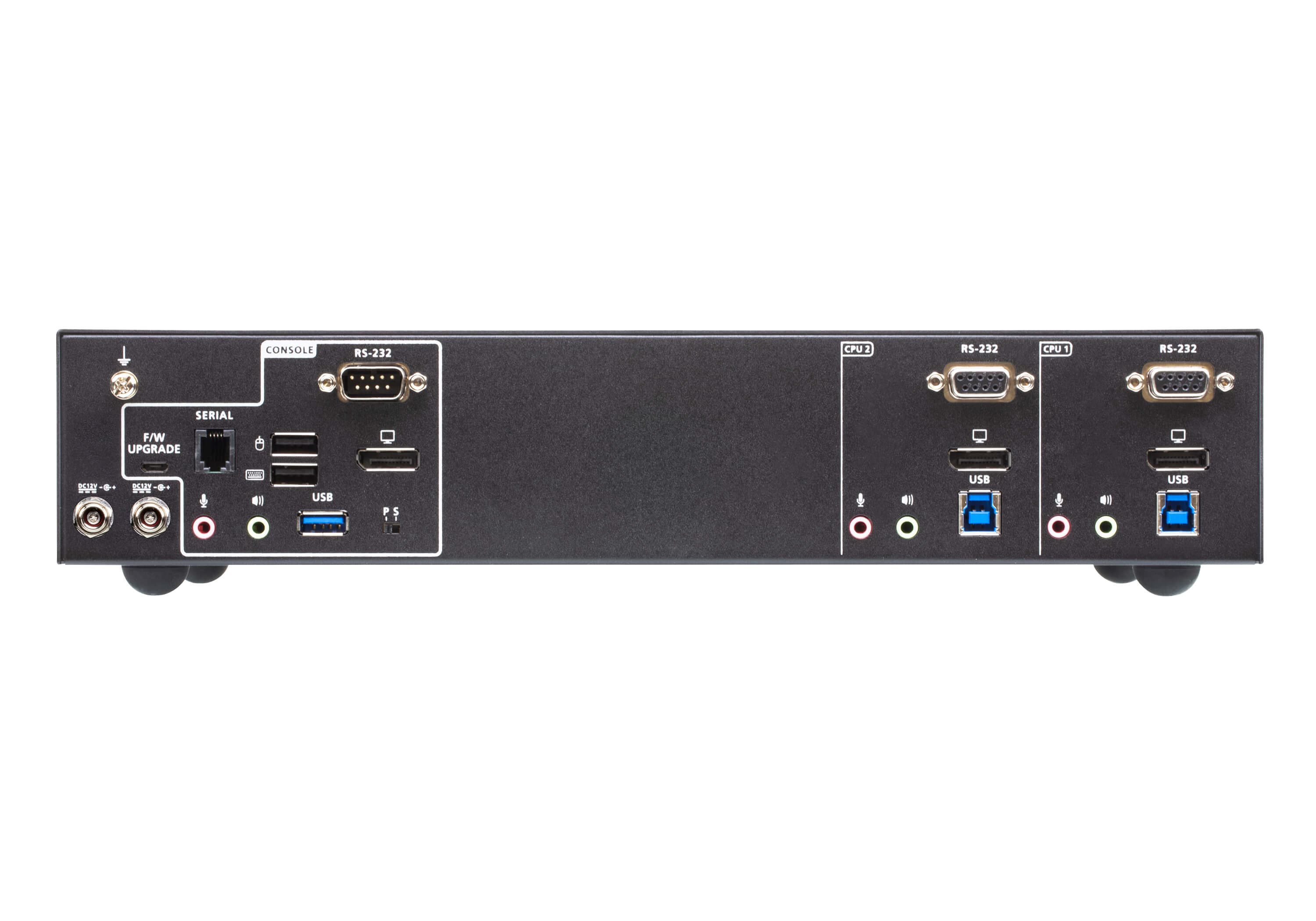 2-Port USB 3.0 4K DisplayPort KVMP™ Switch for ATC — изглед 2