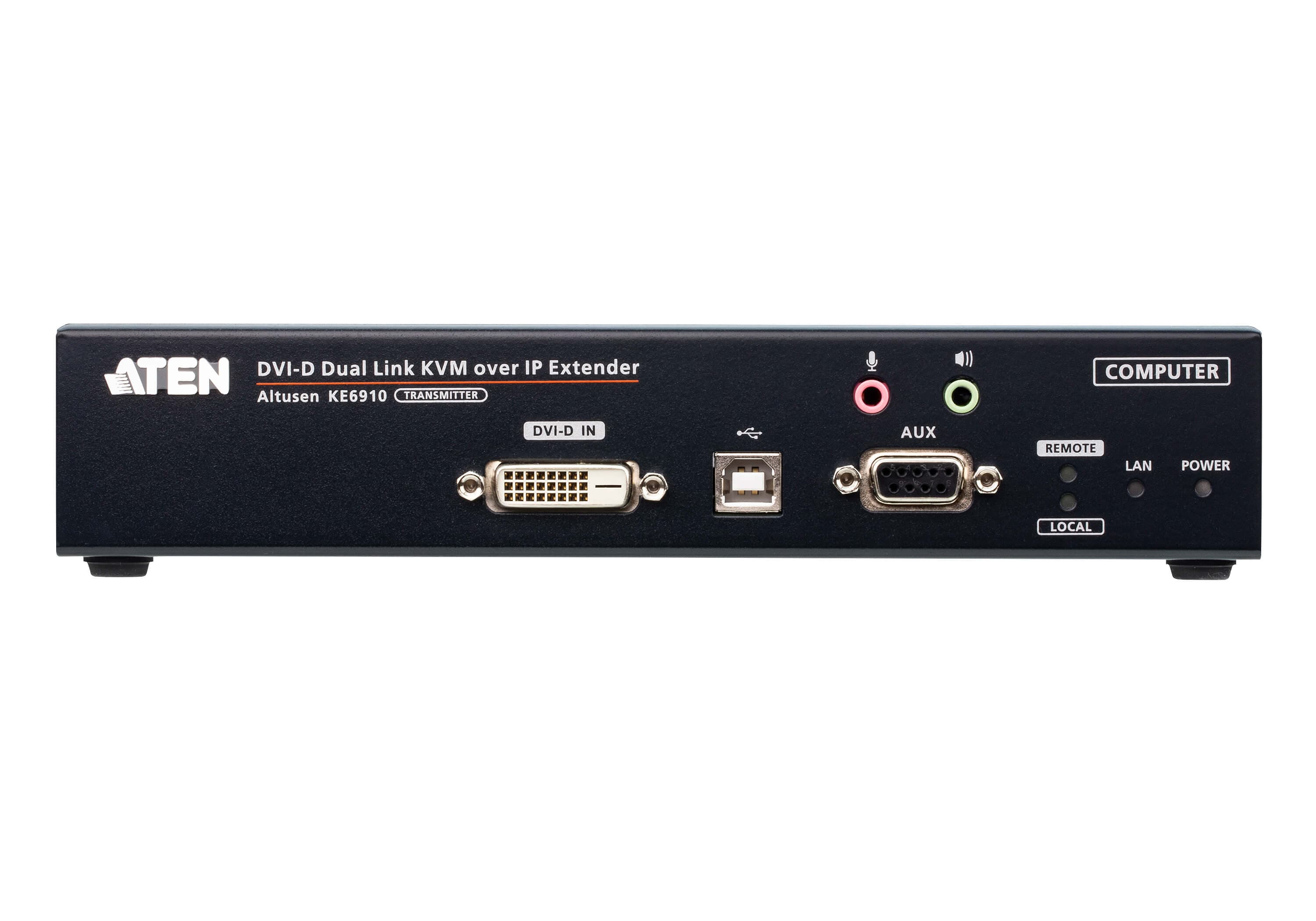 2K DVI-D Dual Link KVM over IP Transmitter