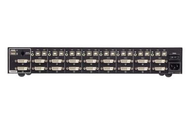 8-Port USB DVI Dual Display Secure KVM Switch with CAC (PSD PP v4.0 Compliant)