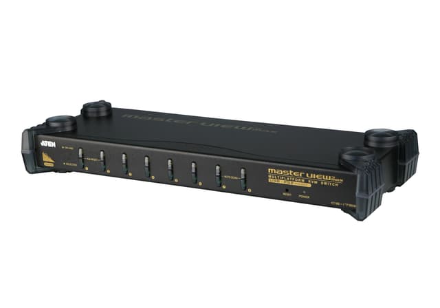 8-Port PS/2-USB VGA/Audio KVM Switch