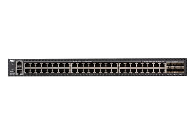 54-Port Layer 2+ Gigabit Ethernet Managed Switch with PoE