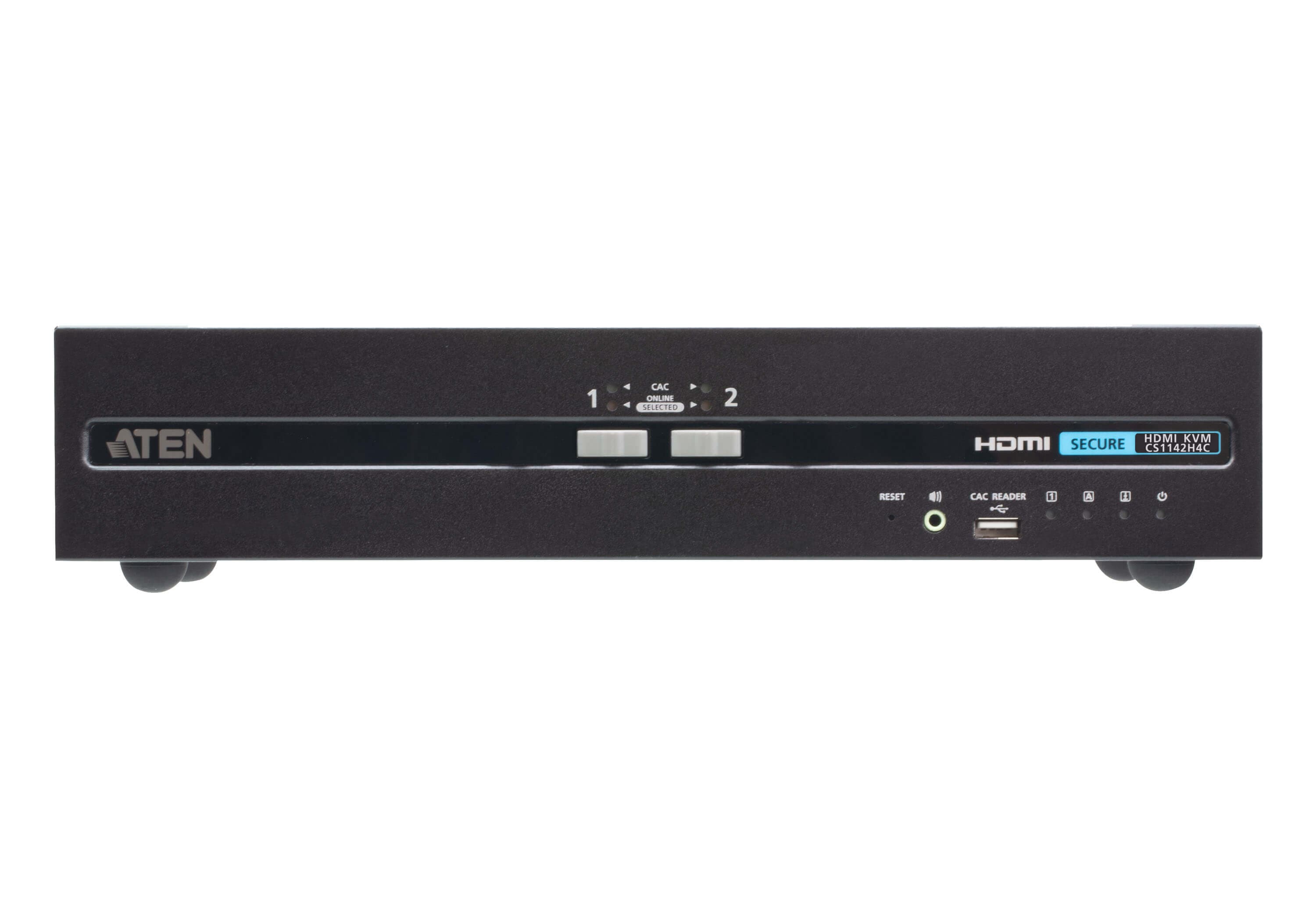 2-Port USB HDMI Dual Display Secure KVM Switch with CAC (PSD PP v4.0 Compliant) — изглед 2