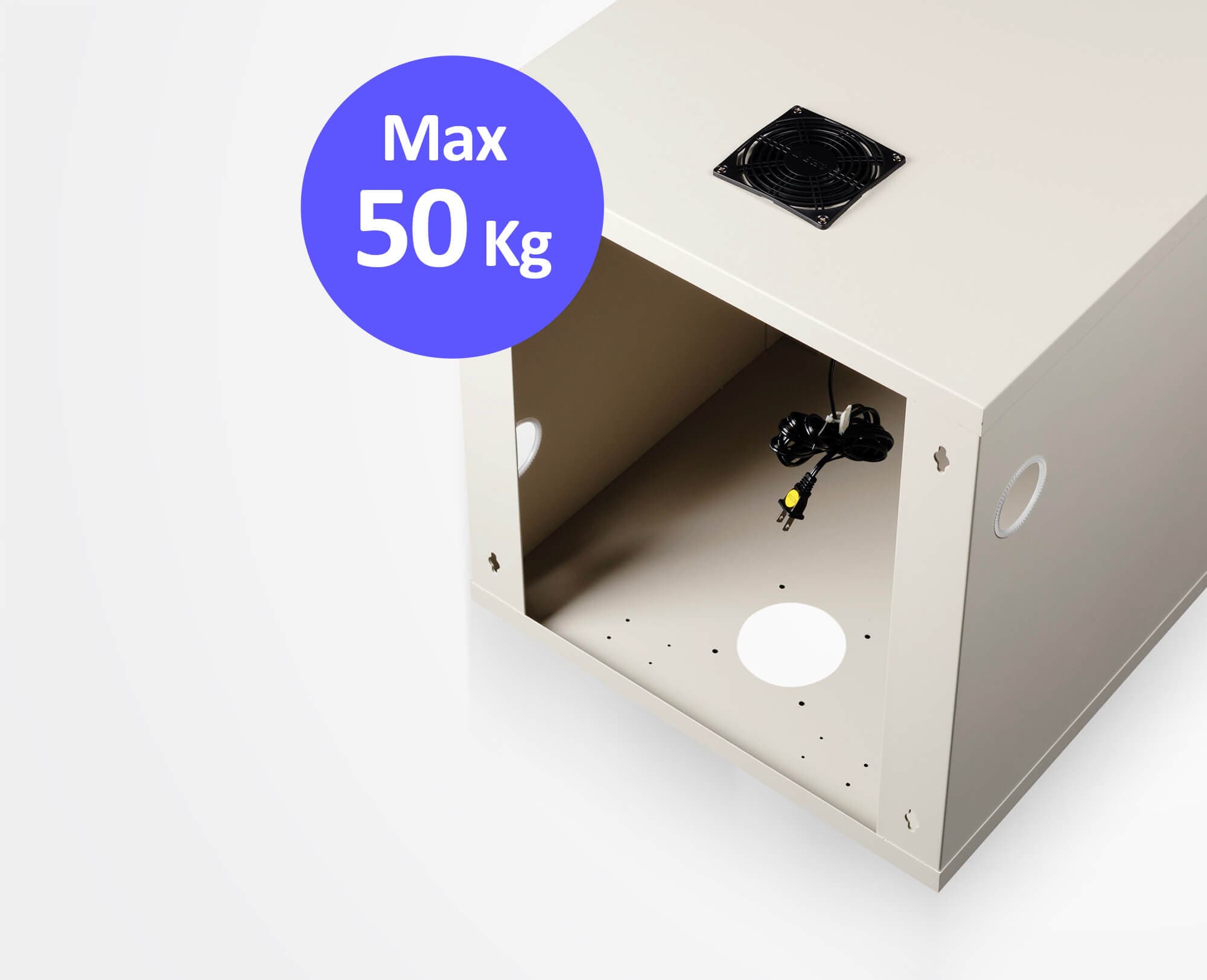10U/12U/15U Wall Mount Rack — изглед 2