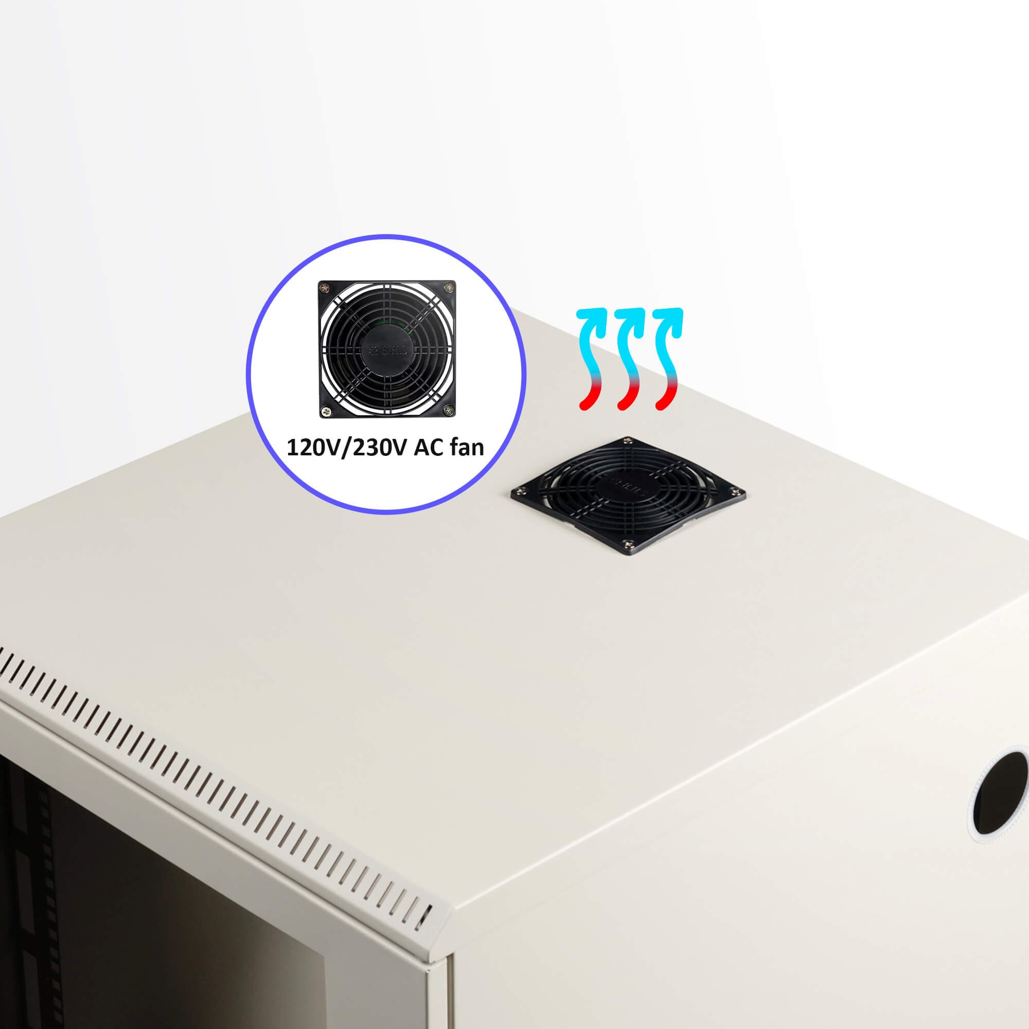 10U/12U/15U Wall Mount Rack — изглед 6