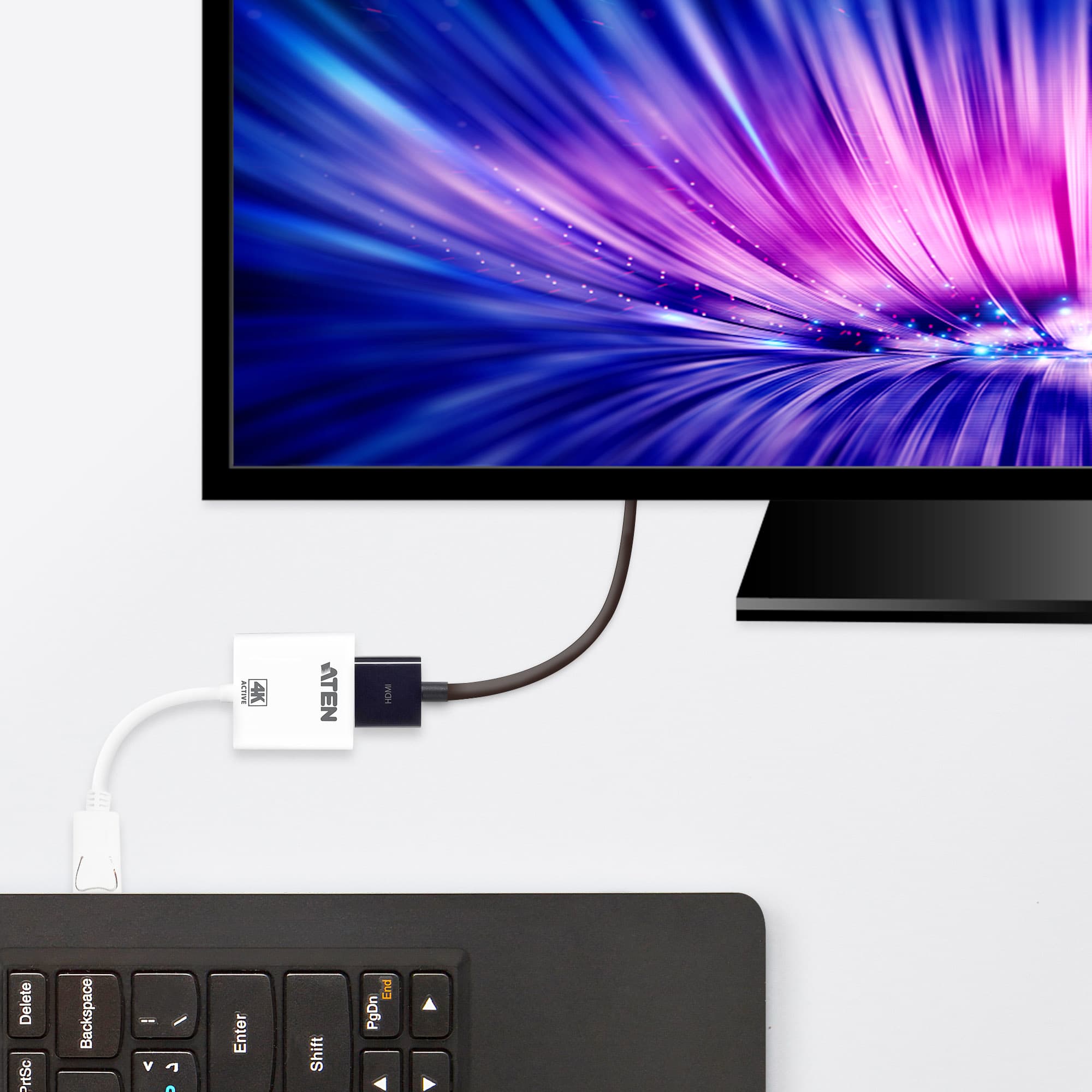 4K DisplayPort to HDMI Active Adapter — изглед 2