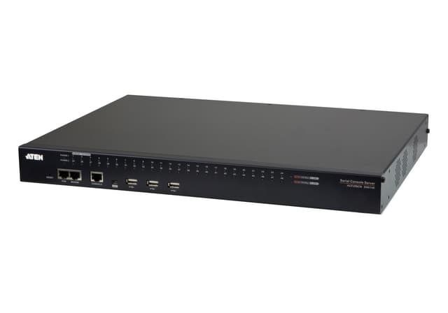 48-Port Serial Console Server with Dual Power/LAN