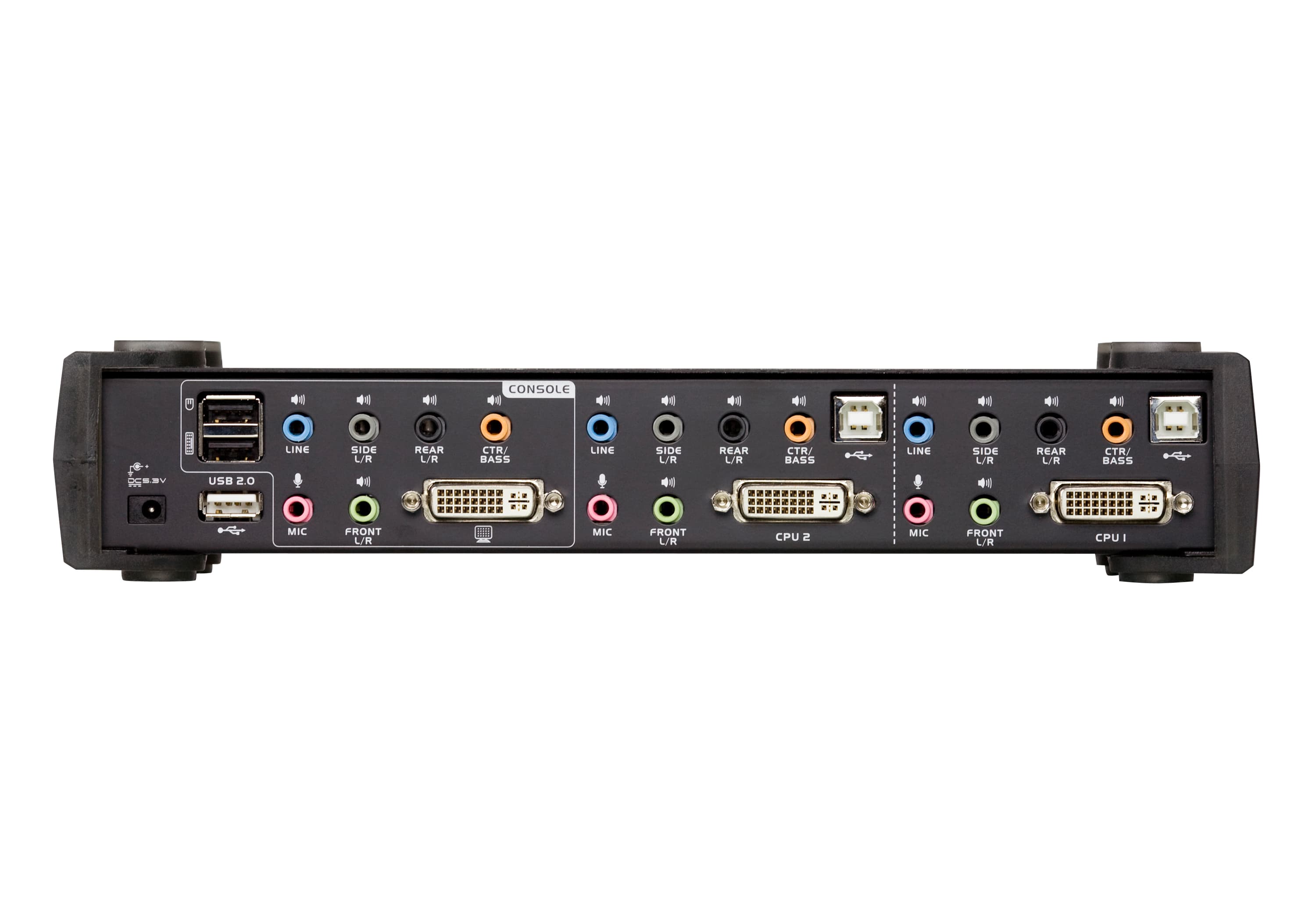 2-Port USB DVI Dual Link/CH7.1 Audio KVMP™ Switch — изглед 3