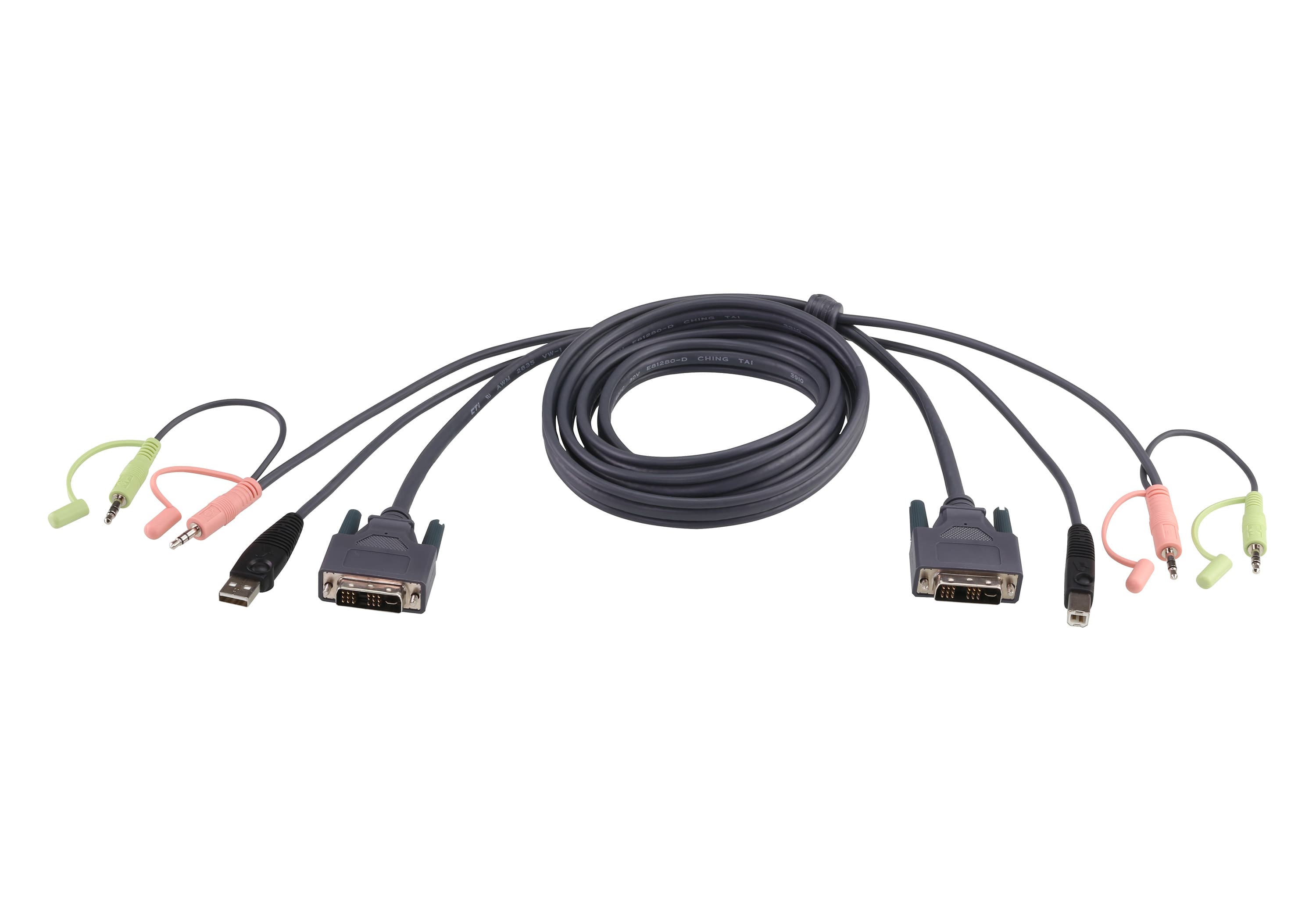 3M USB DVI-D Single Link KVM Cable