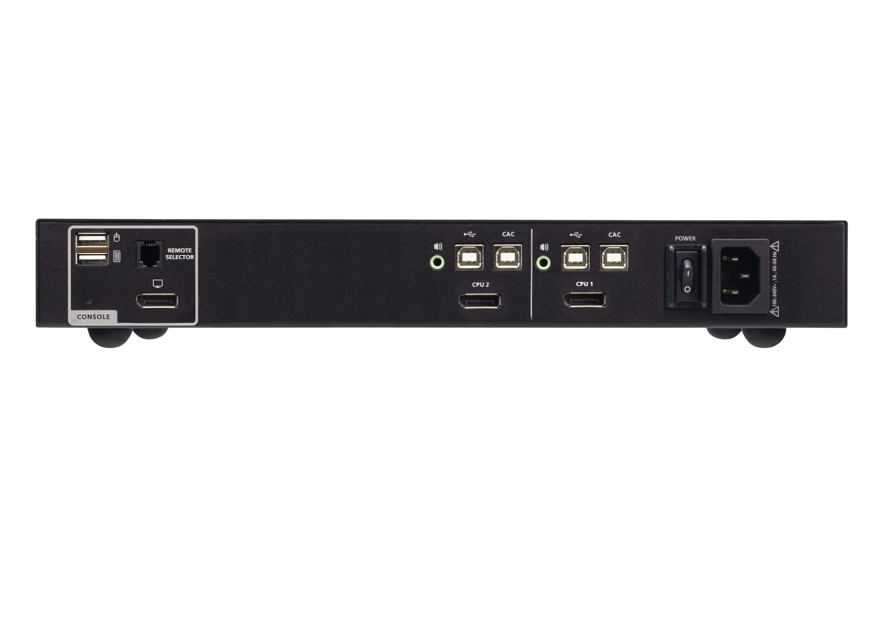 2-Port USB DisplayPort Secure KVM Switch with CAC (PSD PP v4.0 Compliant)