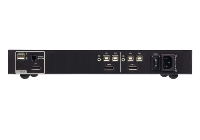 2-Port USB DisplayPort Secure KVM Switch with CAC (PSD PP v4.0 Compliant)