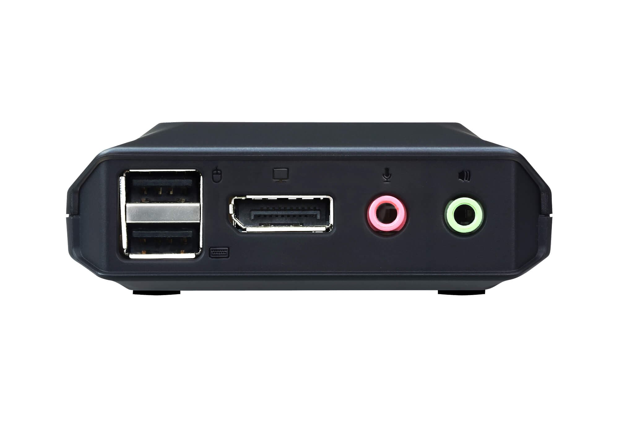 2-Port USB DisplayPort Cable KVM Switch with Remote Port Selector — изглед 4