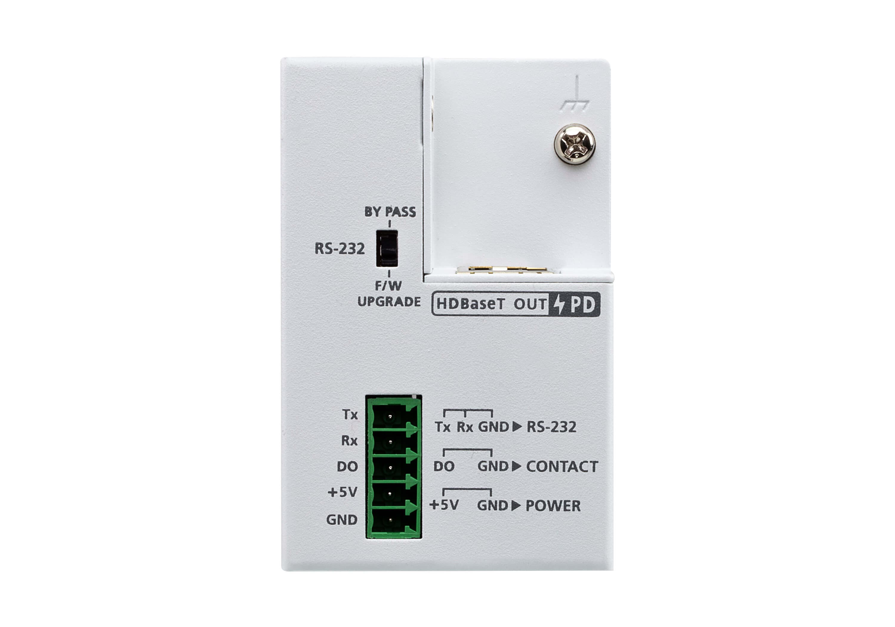 HDMI HDBaseT-Lite Transmitter with EU Wall Plate / PoH (PoH  PD) — изглед 2
