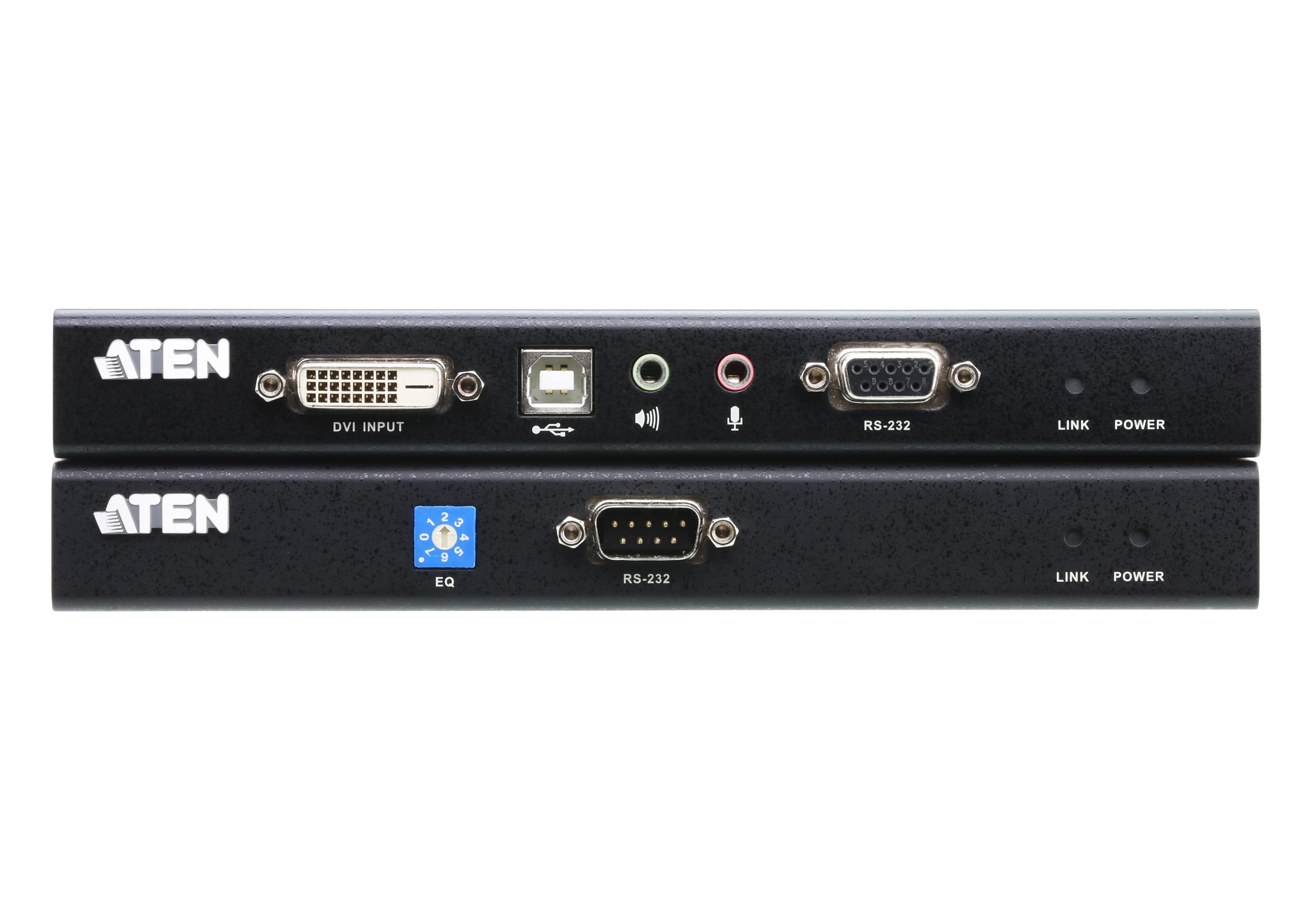 USB DVI Cat 5 KVM Extender (1024 x 768@60m) — изглед 2