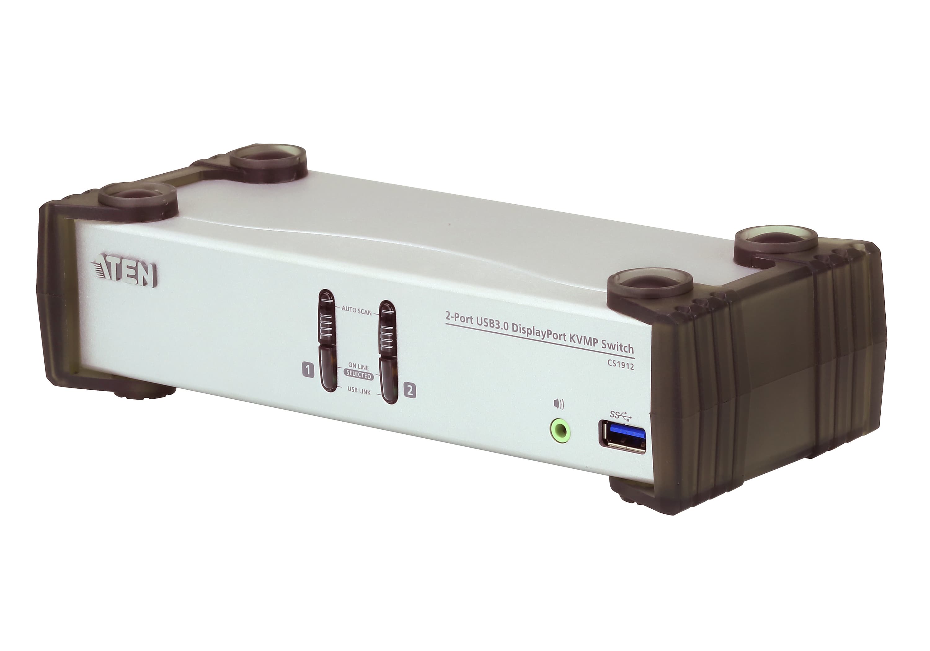 2-Port USB 3.0 DisplayPort KVMP™ Switch (Cables included) — изглед 3