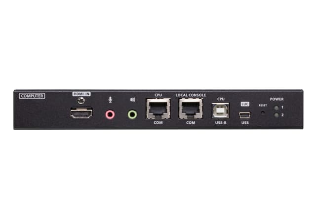 1-Local / Remote Shared Access Single Port 4K HDMI KVM over IP Switch