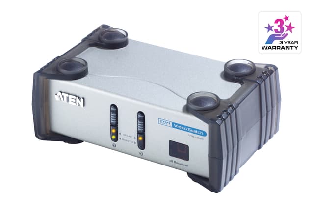 2-Port DVI/Audio Switch