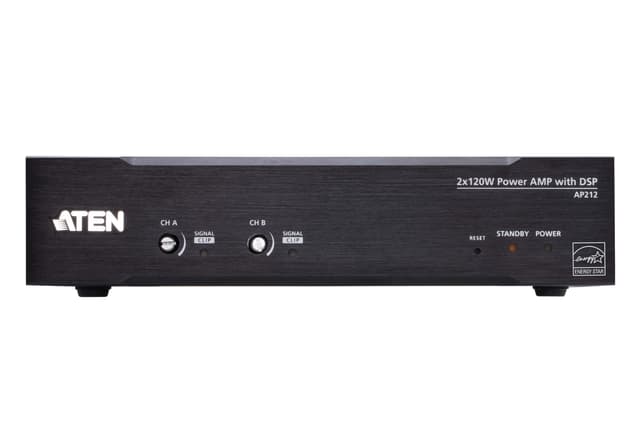 2 x 120W Power Amplifier with DSP