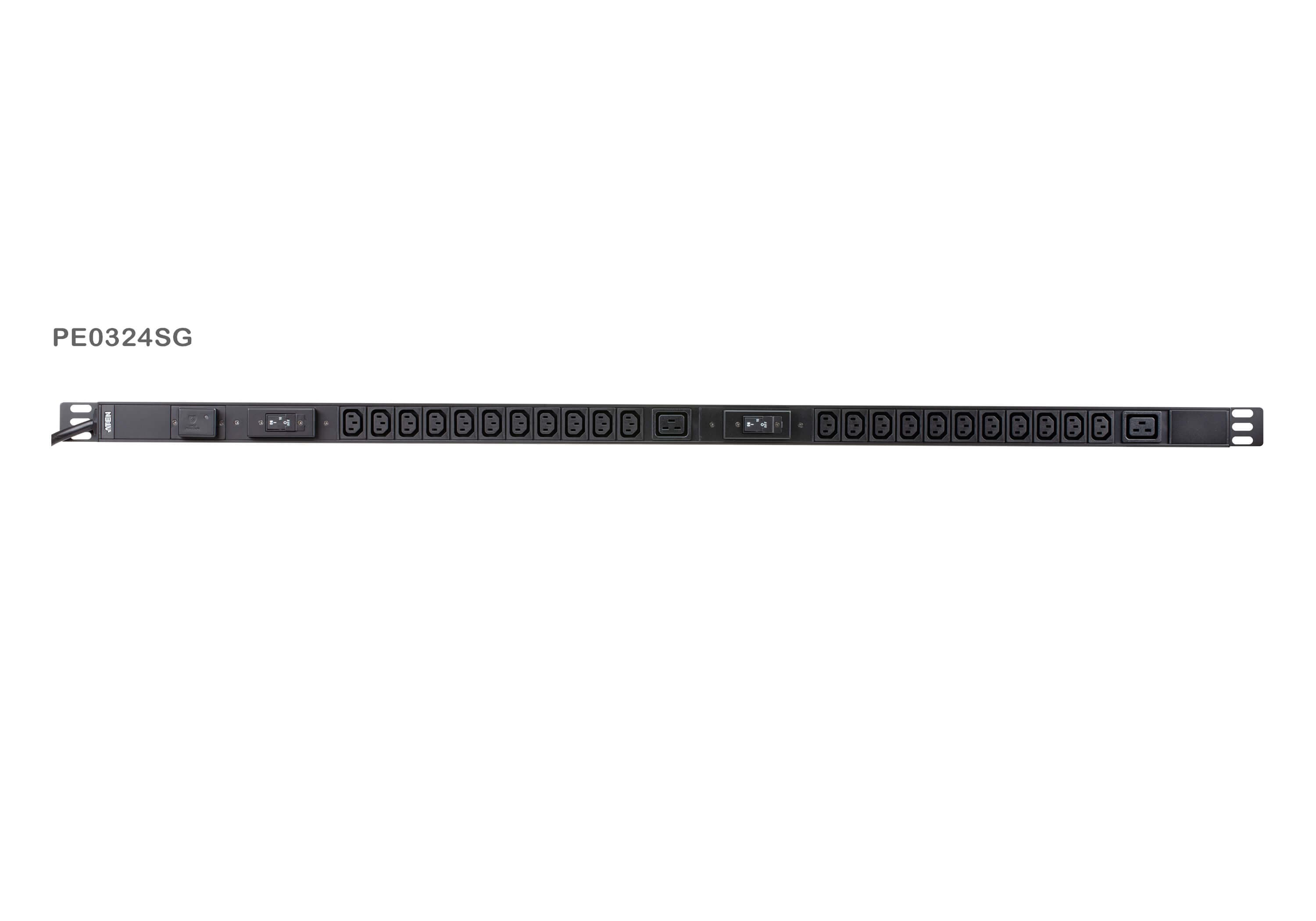 0U Basic PDU with Surge Protection