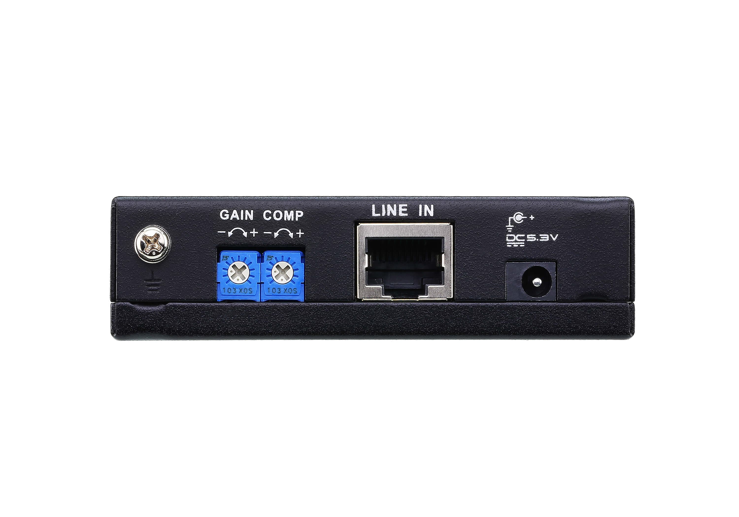 VGA/Audio Cat 5 Receiver (1024 x 768@300m) — изглед 2