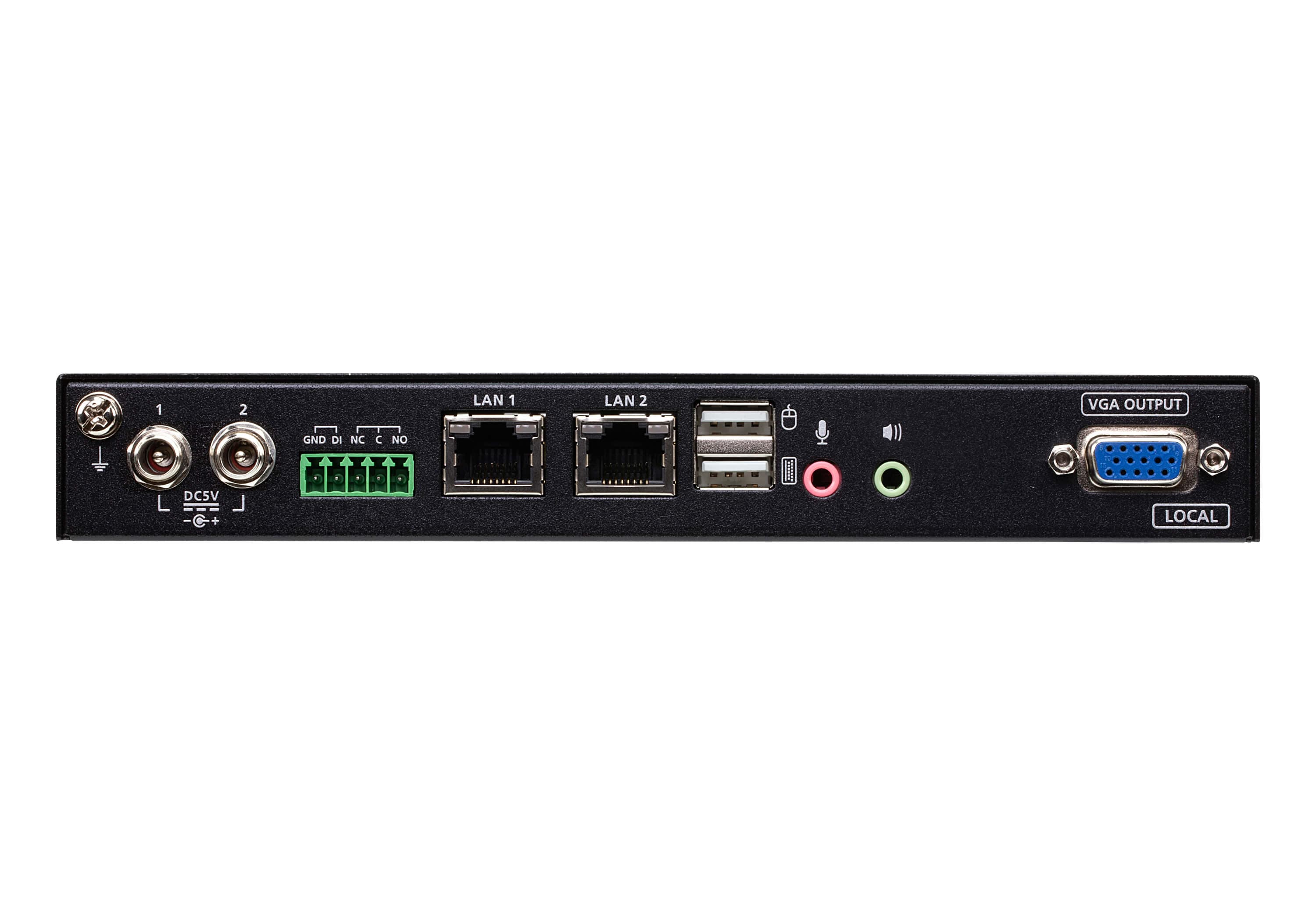 1-Local/Remote Shared Access Single Port VGA KVM over IP Switch — изглед 2