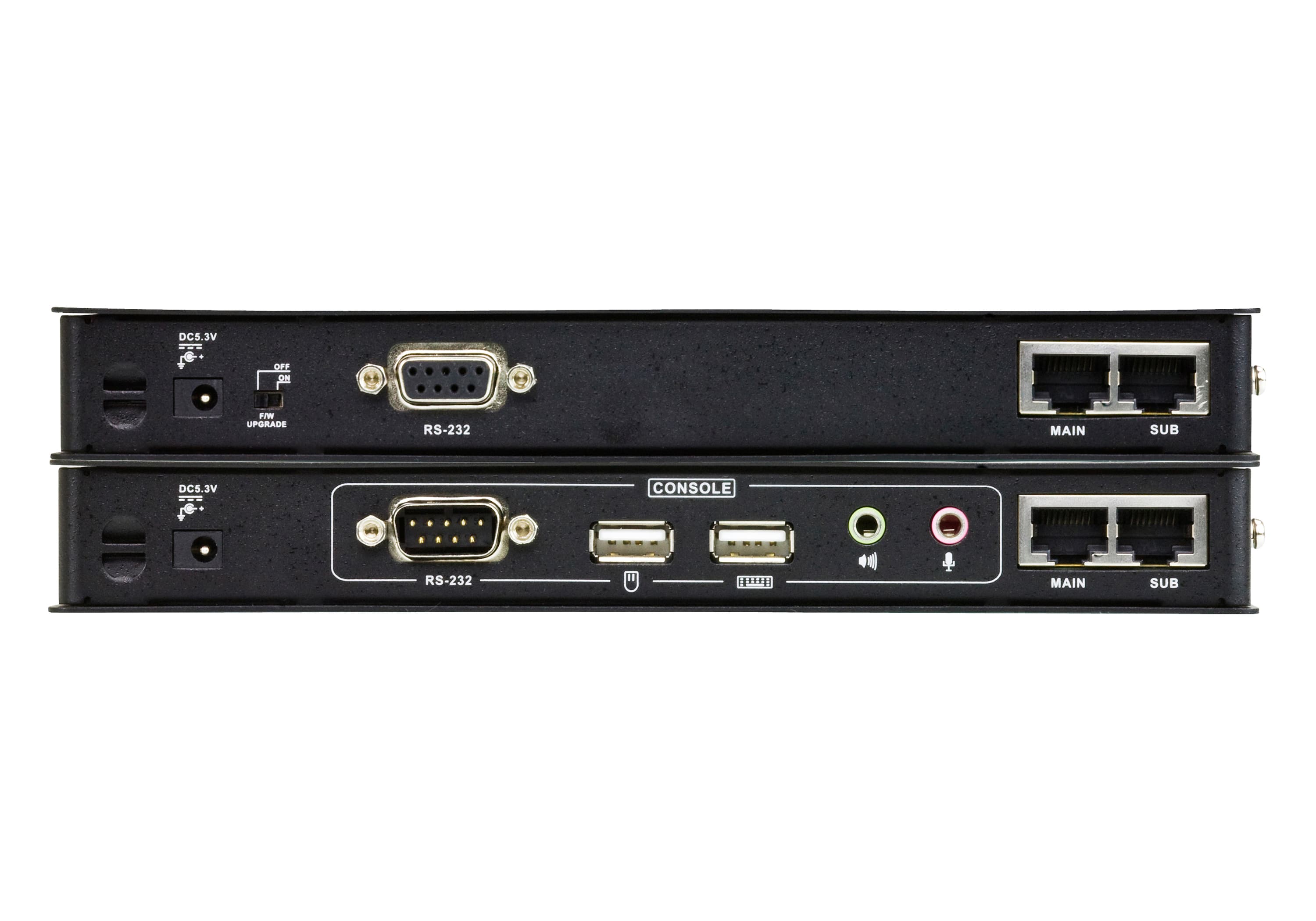 USB DVI Dual View Cat 5 KVM Extender (1024 x 768@60m) — изглед 3