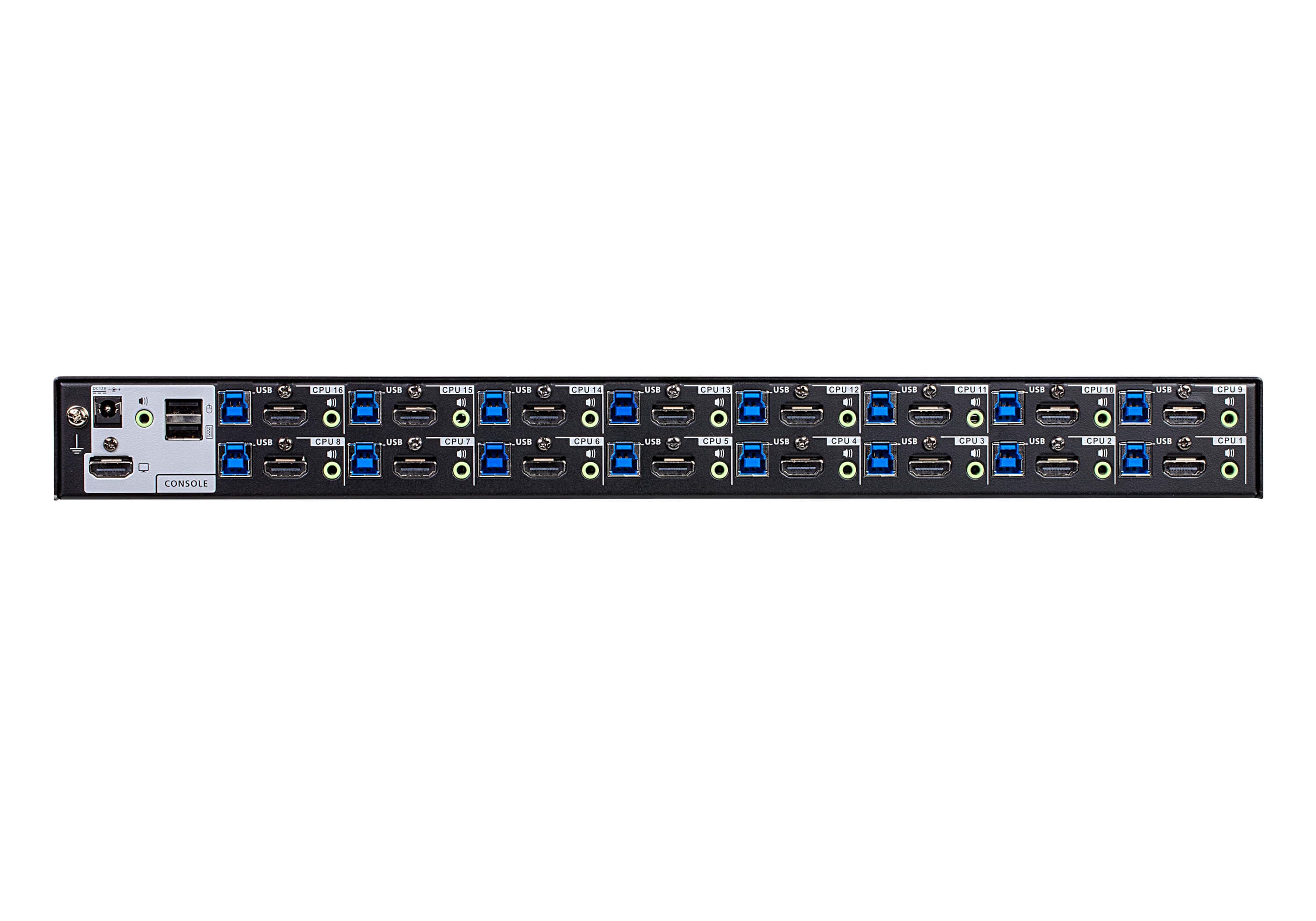 16-Port USB 3.0 4K HDMI KVM Switch — изглед 2