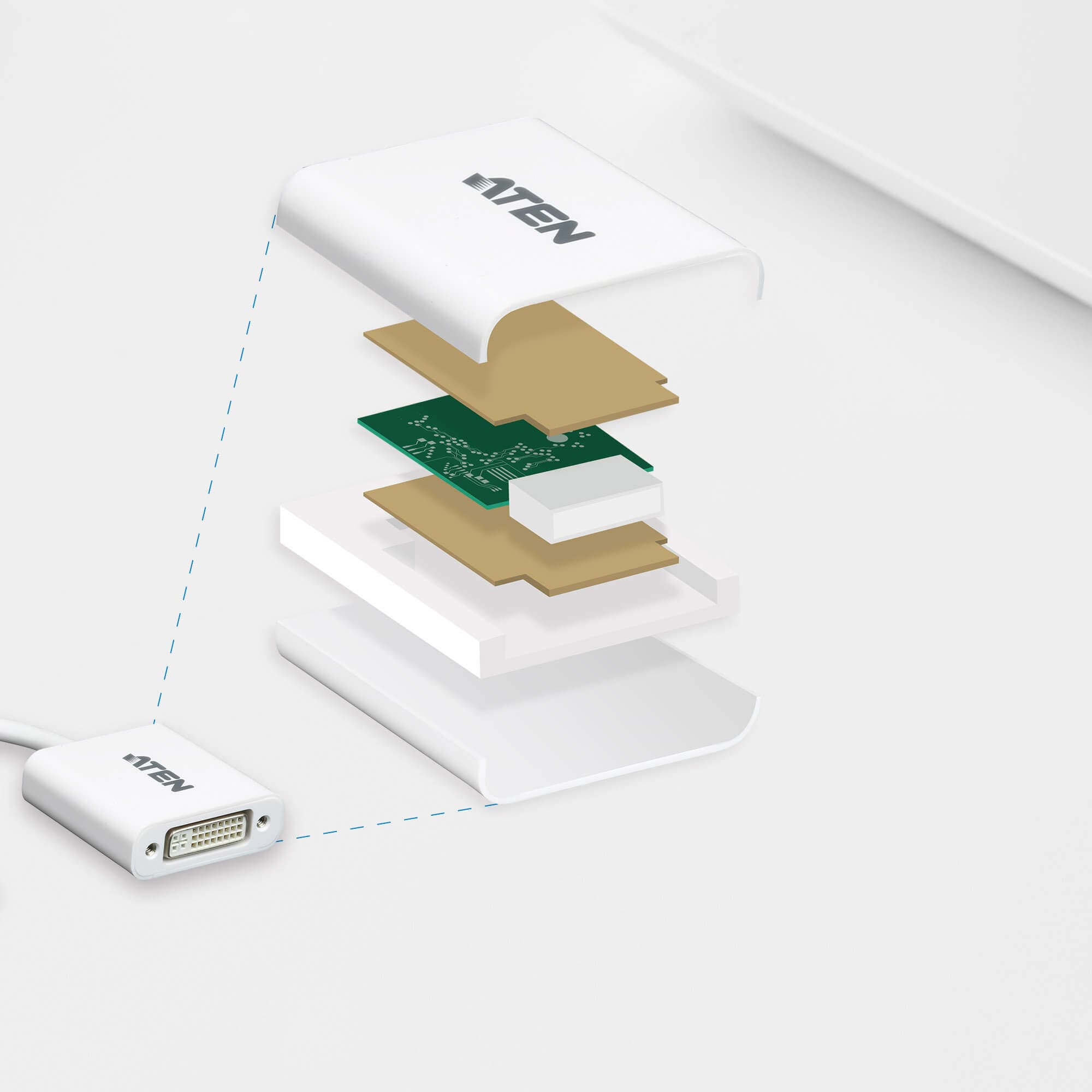 DisplayPort to DVI Adapter — изглед 4