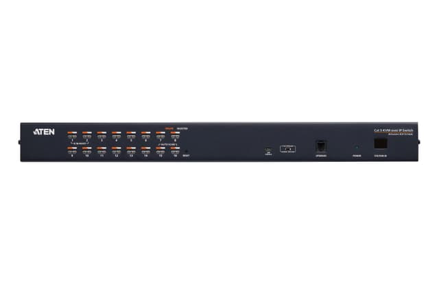 1-Local/Remote Shared Access 16-Port Multi-Interface Cat 5 KVM over IP Switch
