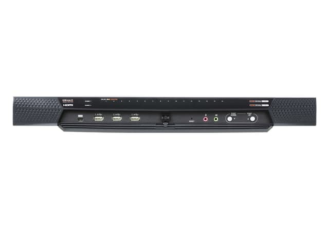 1-Local/2-Remote Access 16-Port Multi-Interface Cat 5 KVM over IP Switch