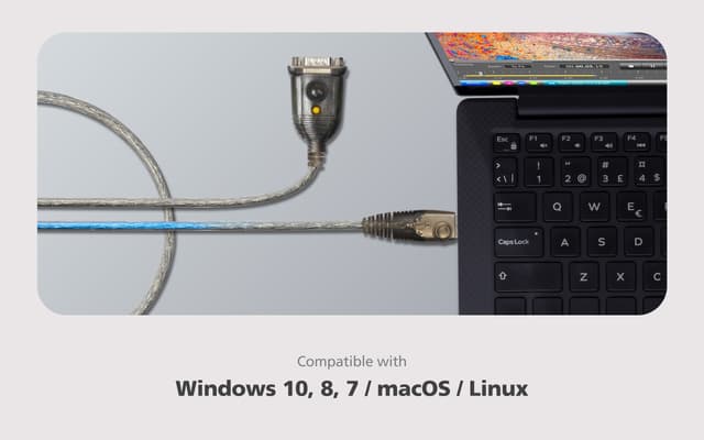 USB to RS-232 Adapter (35 cm)