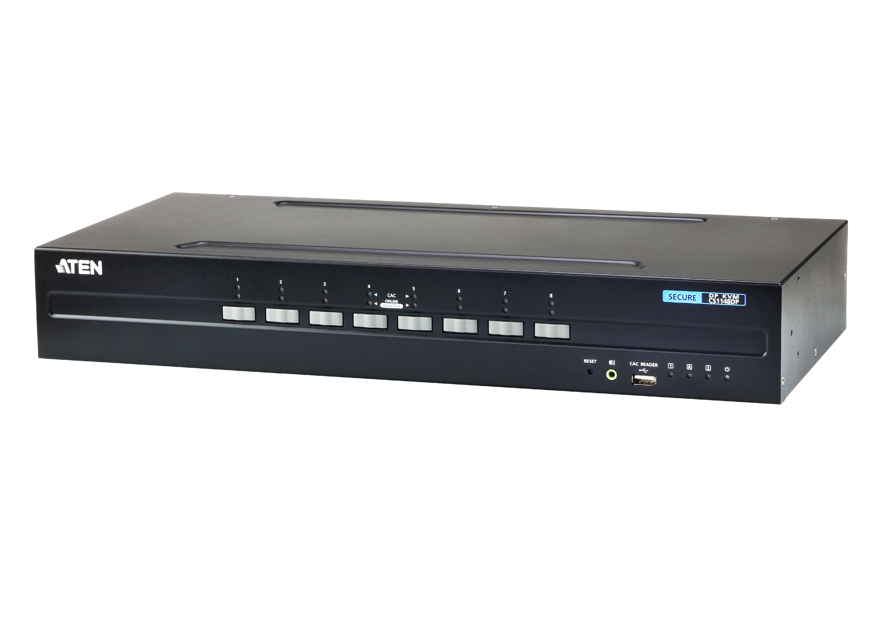 8-Port USB DisplayPort Dual Display Secure KVM Switch (PSS PP v3.0 Compliant) — изглед 3