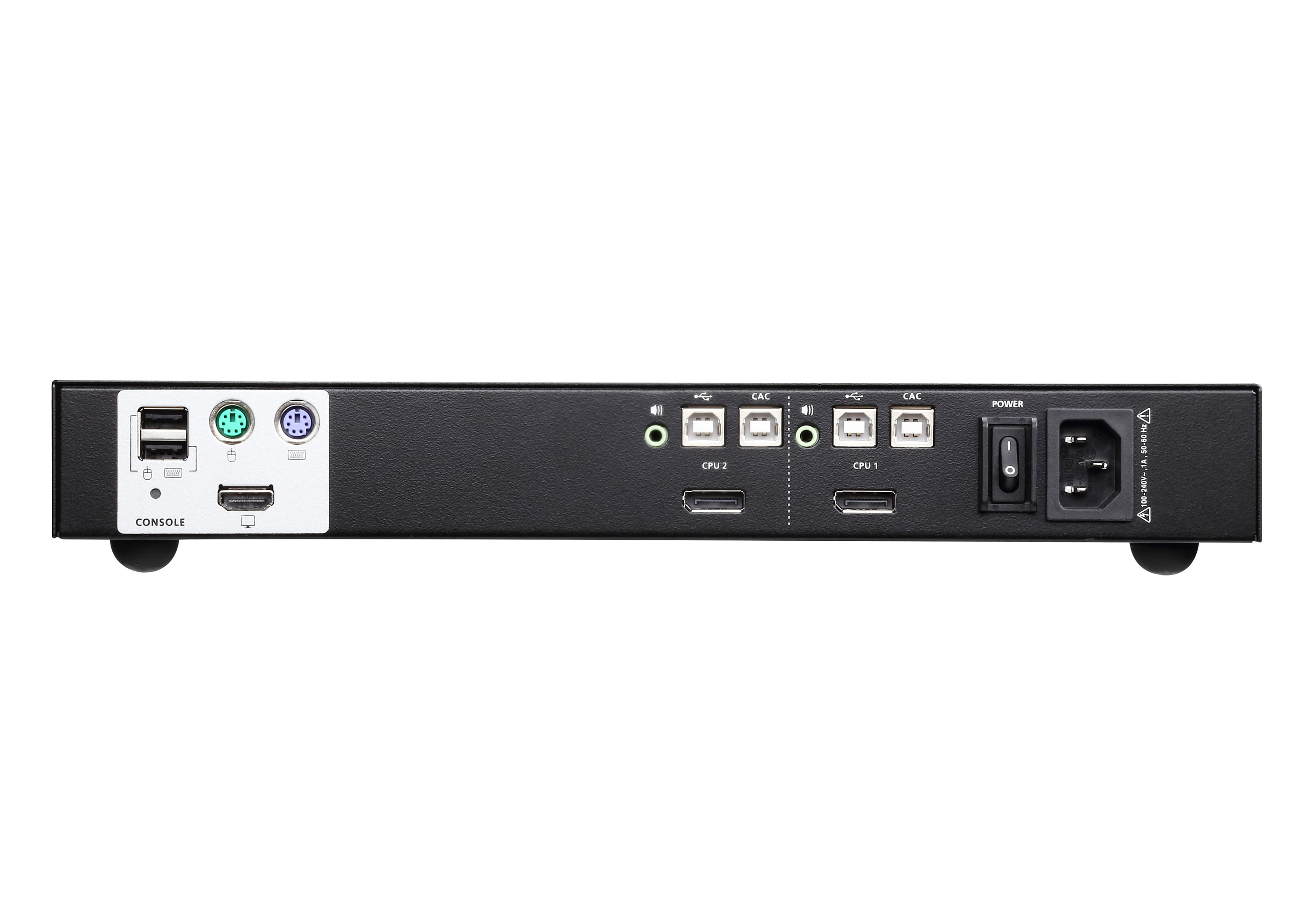 2-Port USB DisplayPort Secure KVM Switch (PSS PP v3.0 Compliant) — изглед 2