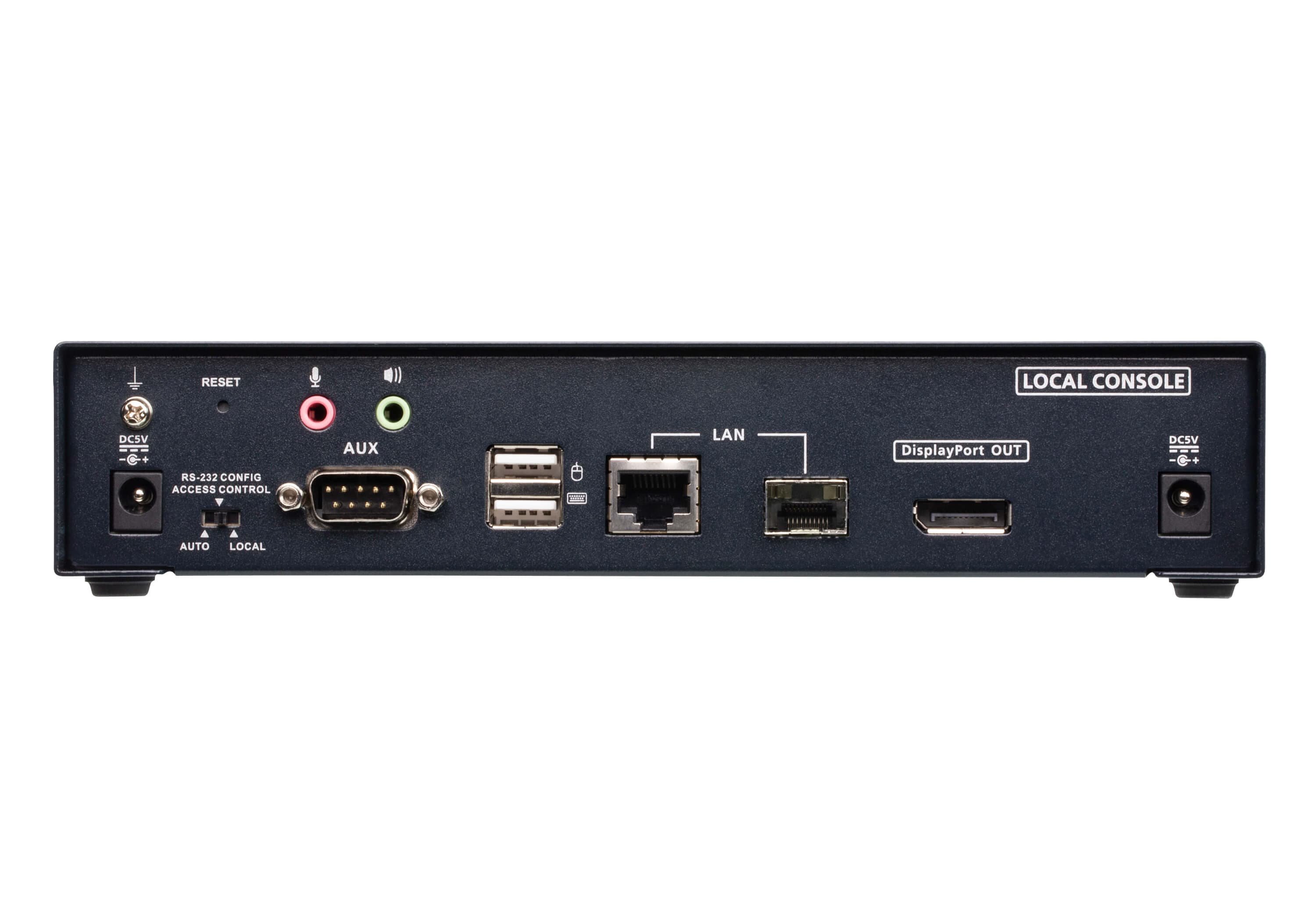 4K DisplayPort Single Display KVM over IP Extender — изглед 6