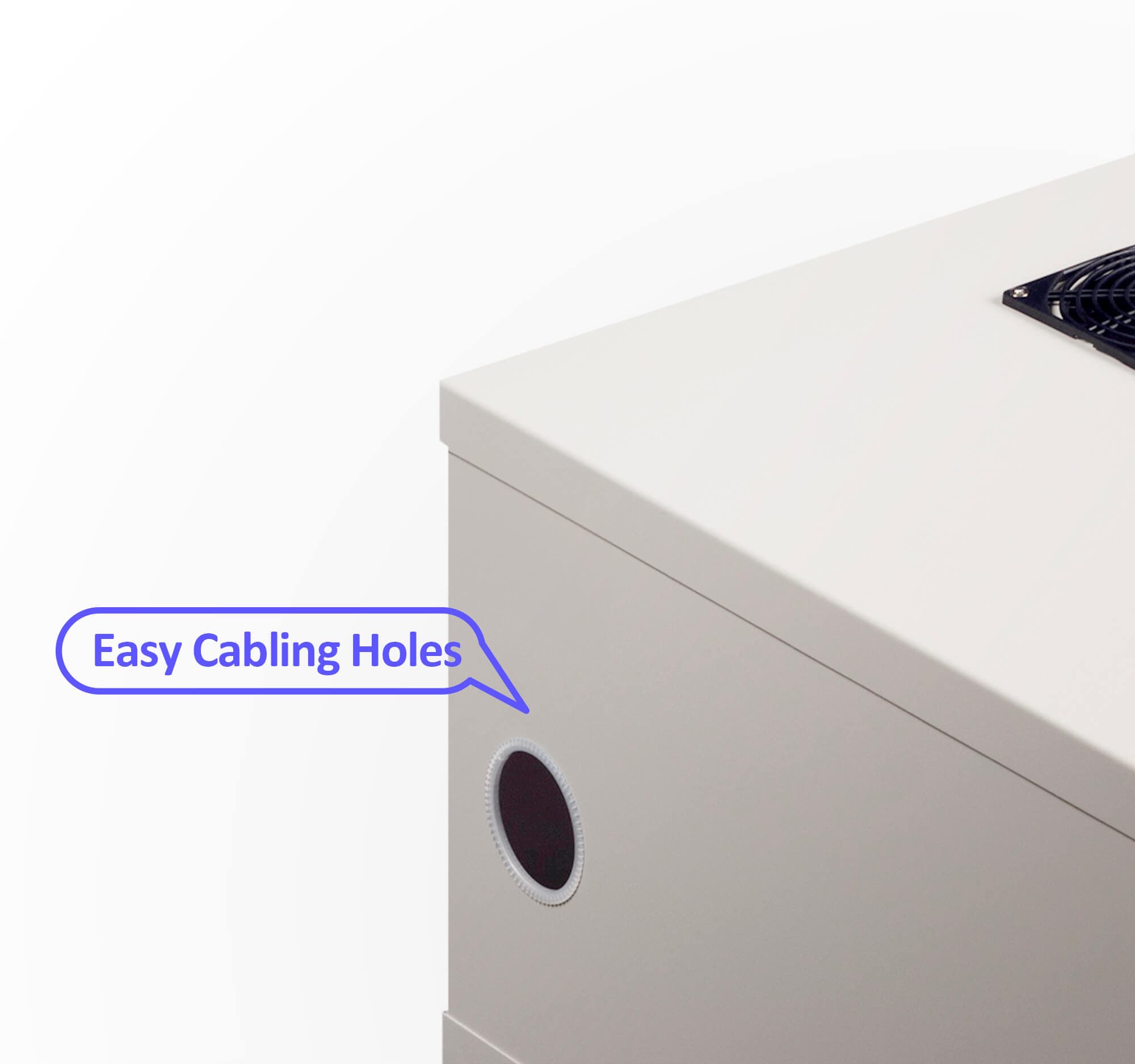 10U/12U/15U Wall Mount Rack — изглед 4