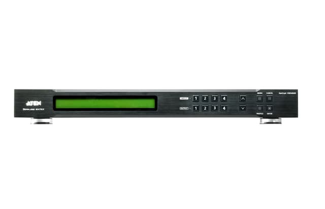 4 x 4 DVI Matrix Switch with Scaler