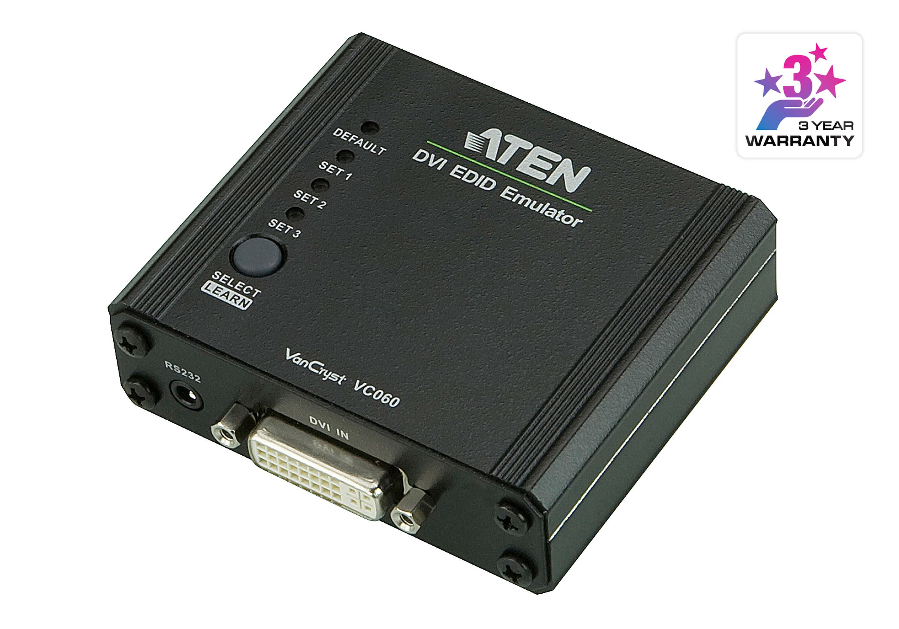 DVI EDID Emulator with Programmer
