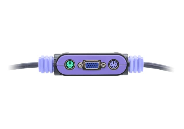 2-Port PS/2 VGA/Audio Cable KVM Switch (1.2m)