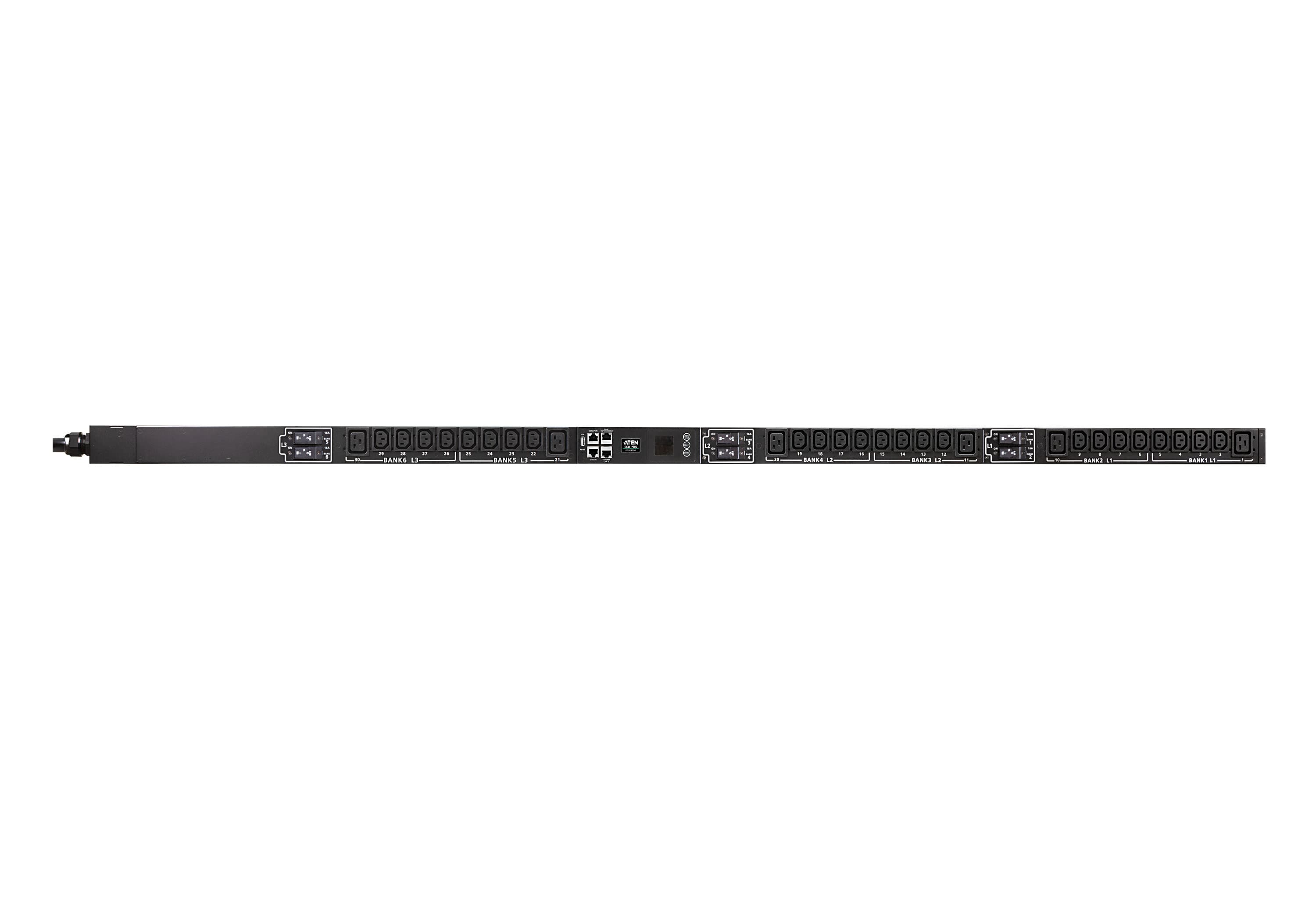 30A/32A 30-Outlet 3-Phase Metered eco PDU — изглед 2