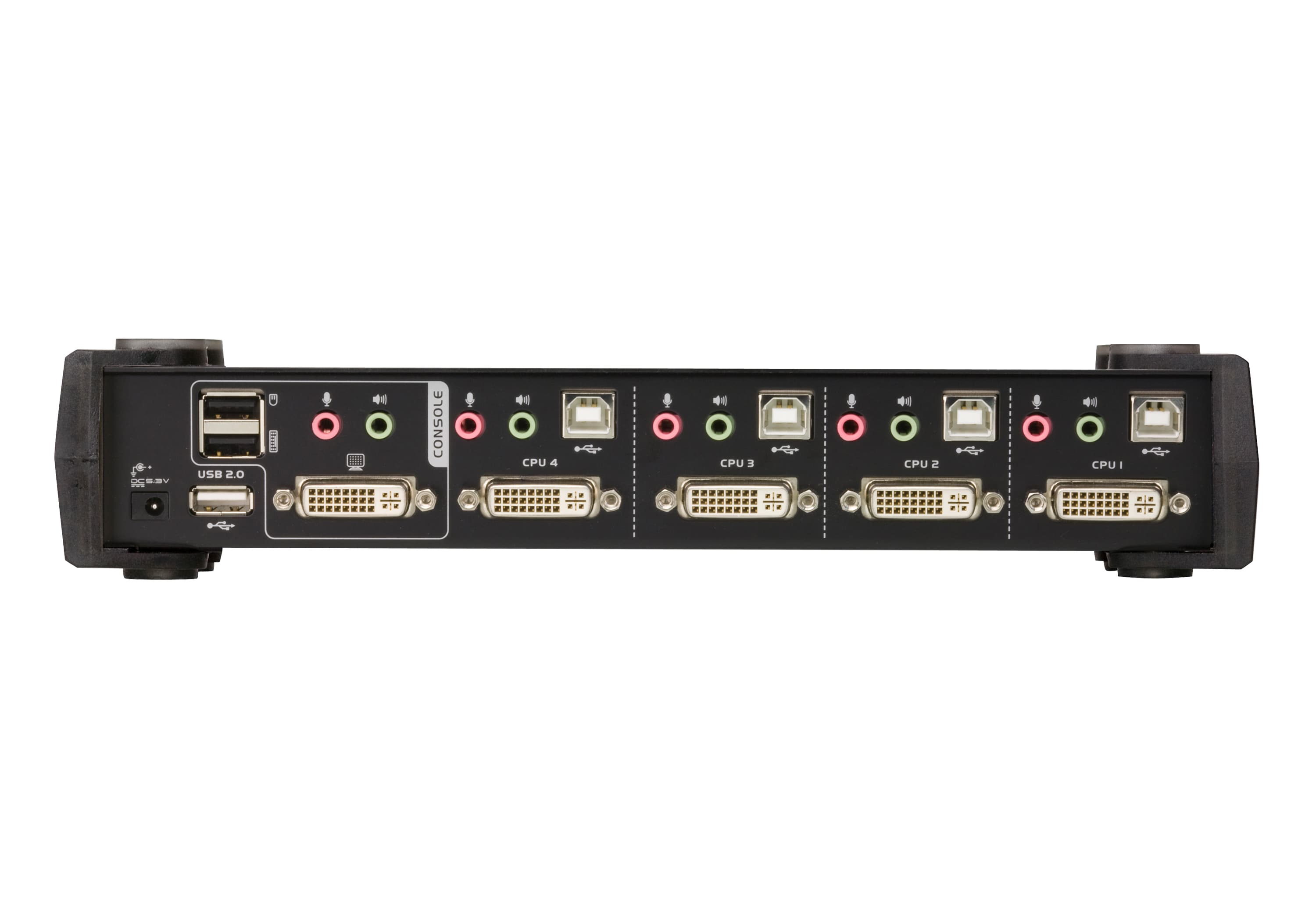 4-Port USB DVI Dual Link/Audio KVMP™ Switch — изглед 3