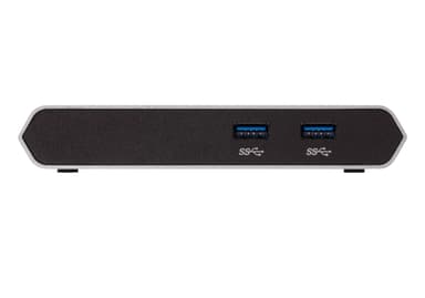 2-Port 4K HDMI USB-C KVM Dock Switch with Power Pass-through