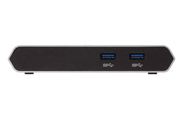 2-Port 4K HDMI USB-C KVM Dock Switch with Power Pass-through
