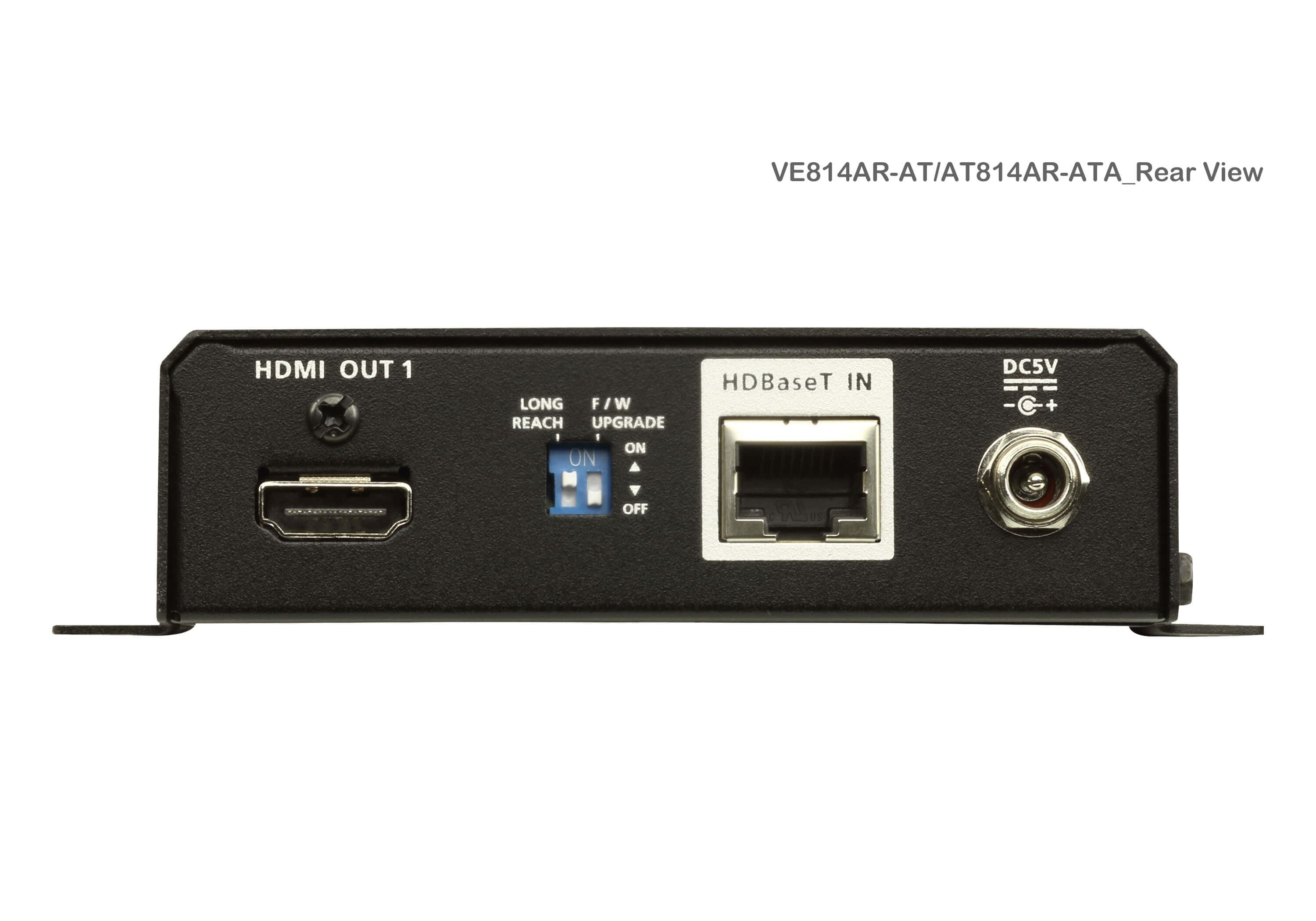 HDMI HDBaseT Receiver with Dual Output (4K@100m) (HDBaseT Class A) — изглед 2