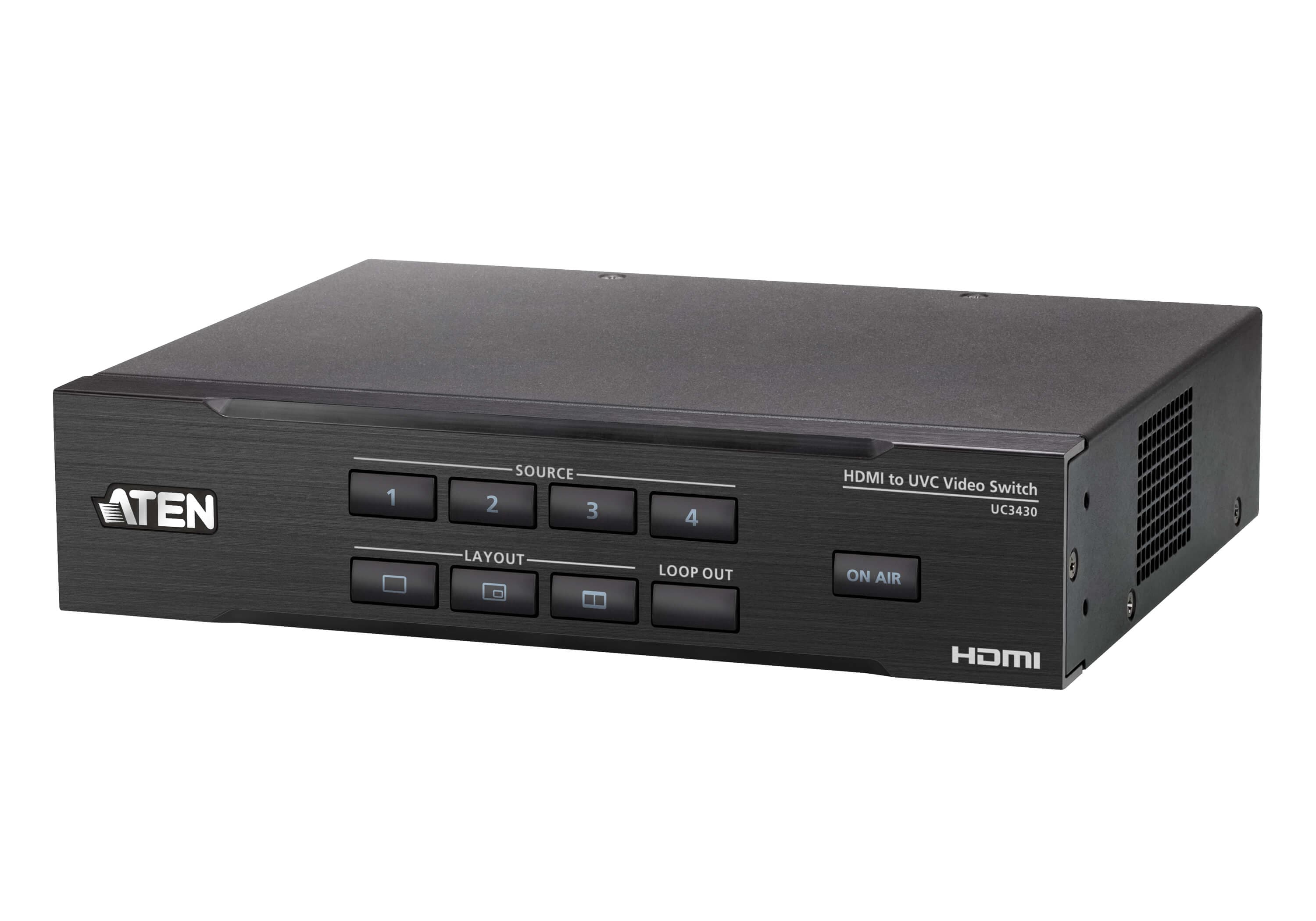 CAMLIVE™ PRO 4K 4-Input HDMI to USB Video Switcher — изглед 3