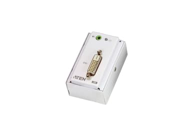 DVI/Audio Cat 5 Extender with MK Wall Plate (1920 x 1200 @ 40m)
