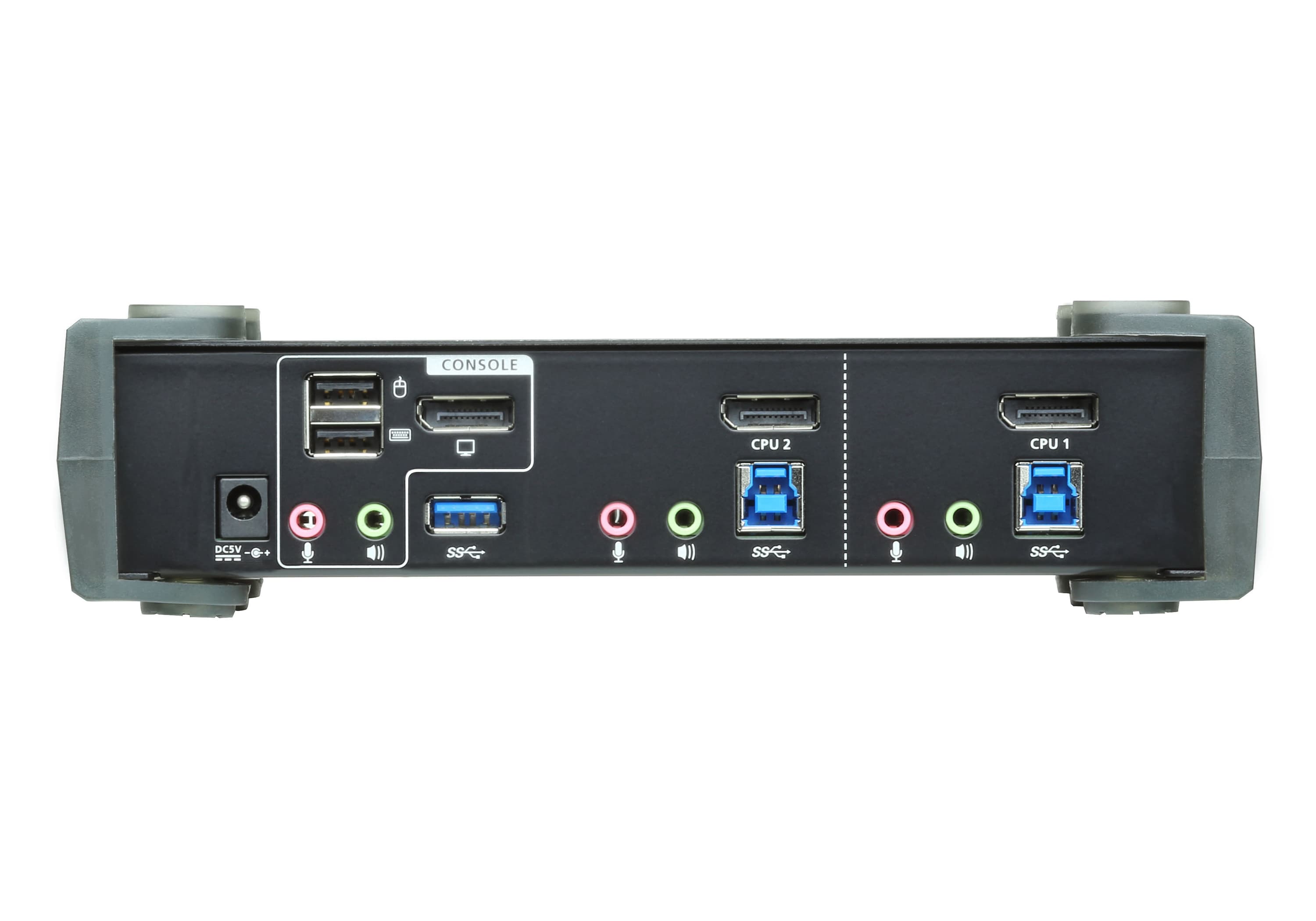 2-Port USB 3.0 4K DisplayPort KVMP™ Switch (Cables included) — изглед 2