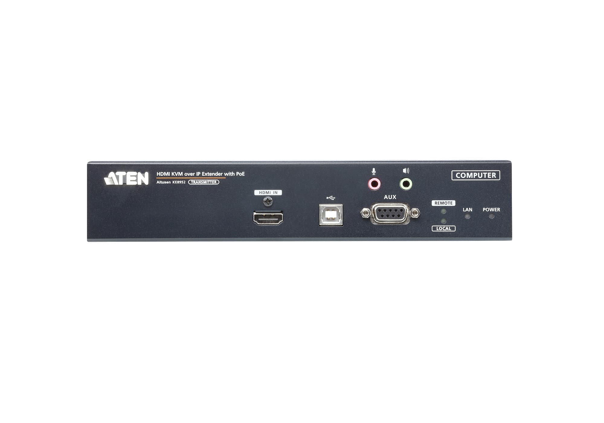 4K HDMI Single Display KVM over IP Extender with PoE — изглед 5